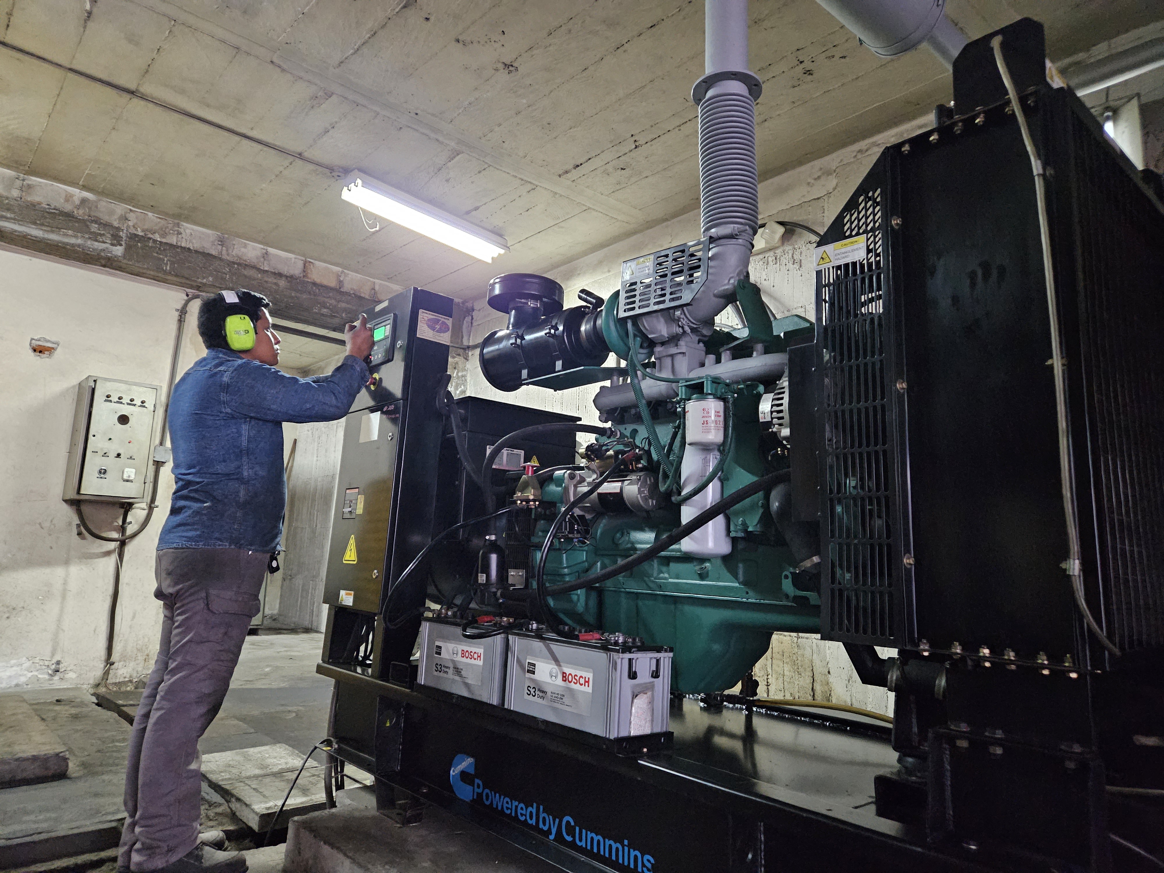 Verificación de generador Cummins