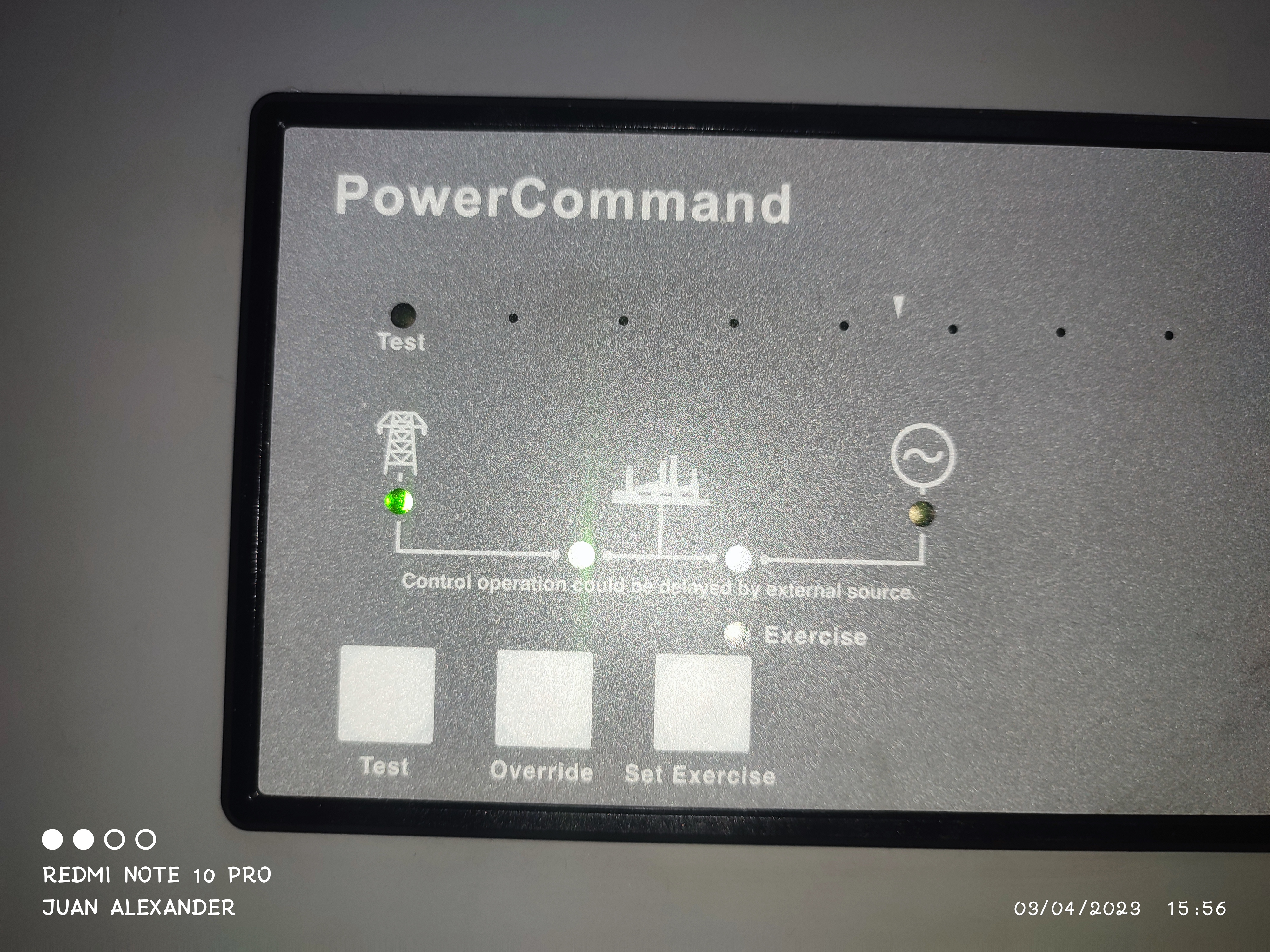 Controlador transferencia Cummins PowerCommand