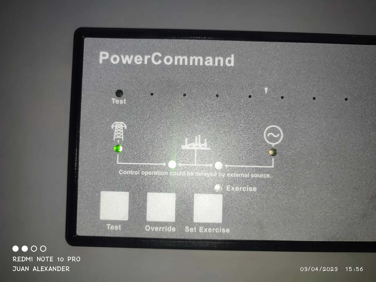 Controlador transferencia Cummins PowerCommand