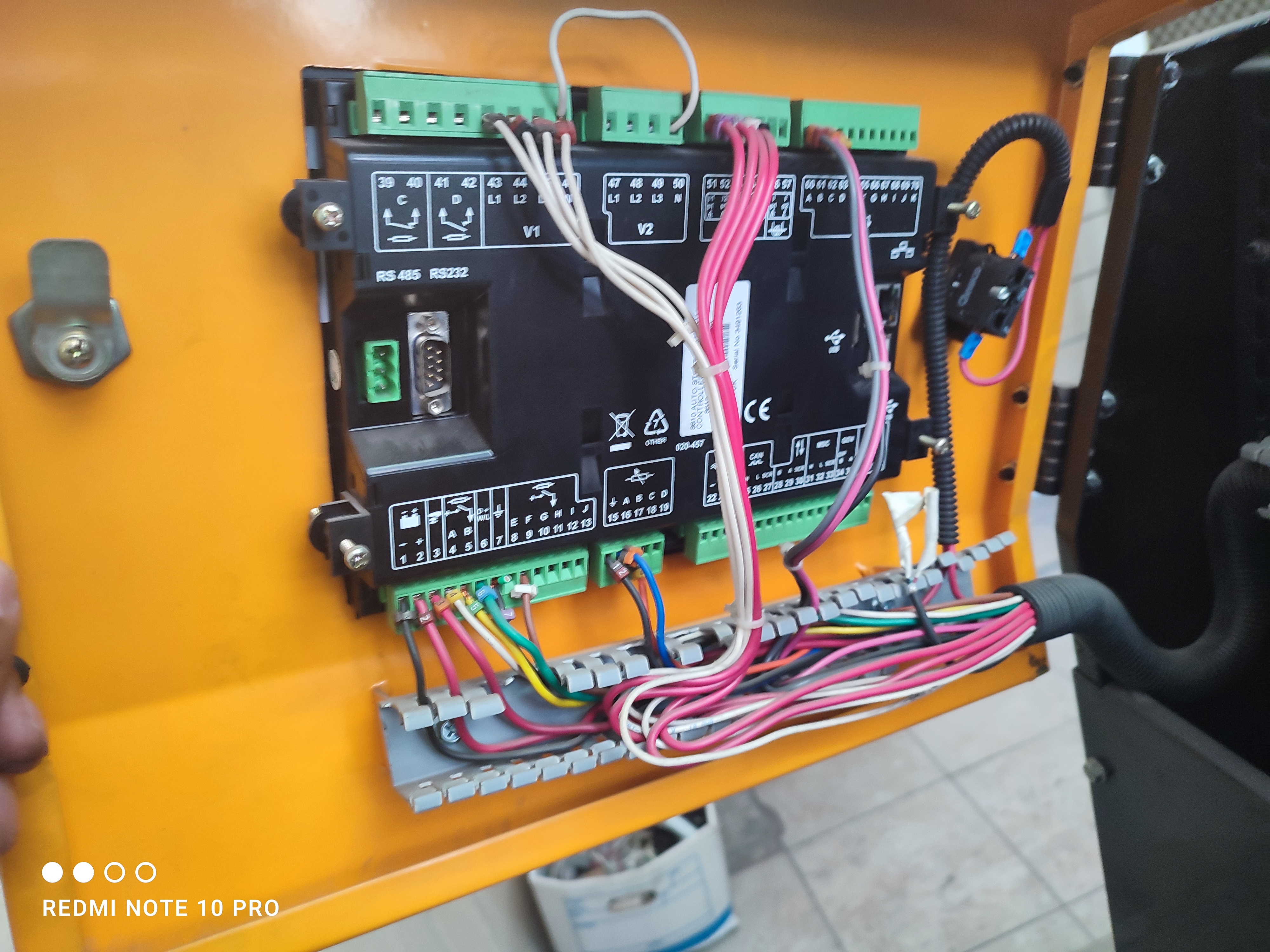 Tarjeta controladora generador RS485 RS232