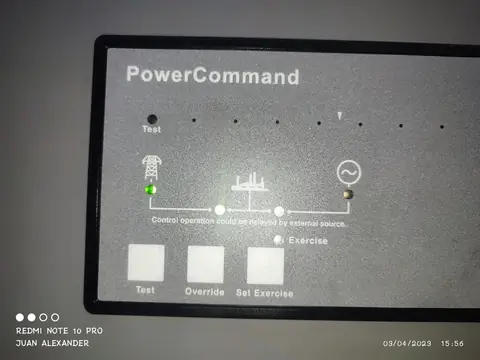 Controlador transferencia Cummins PowerCommand