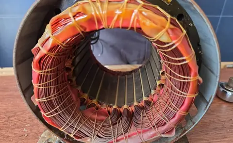 Bobinado motor bomba Cueva Salazar